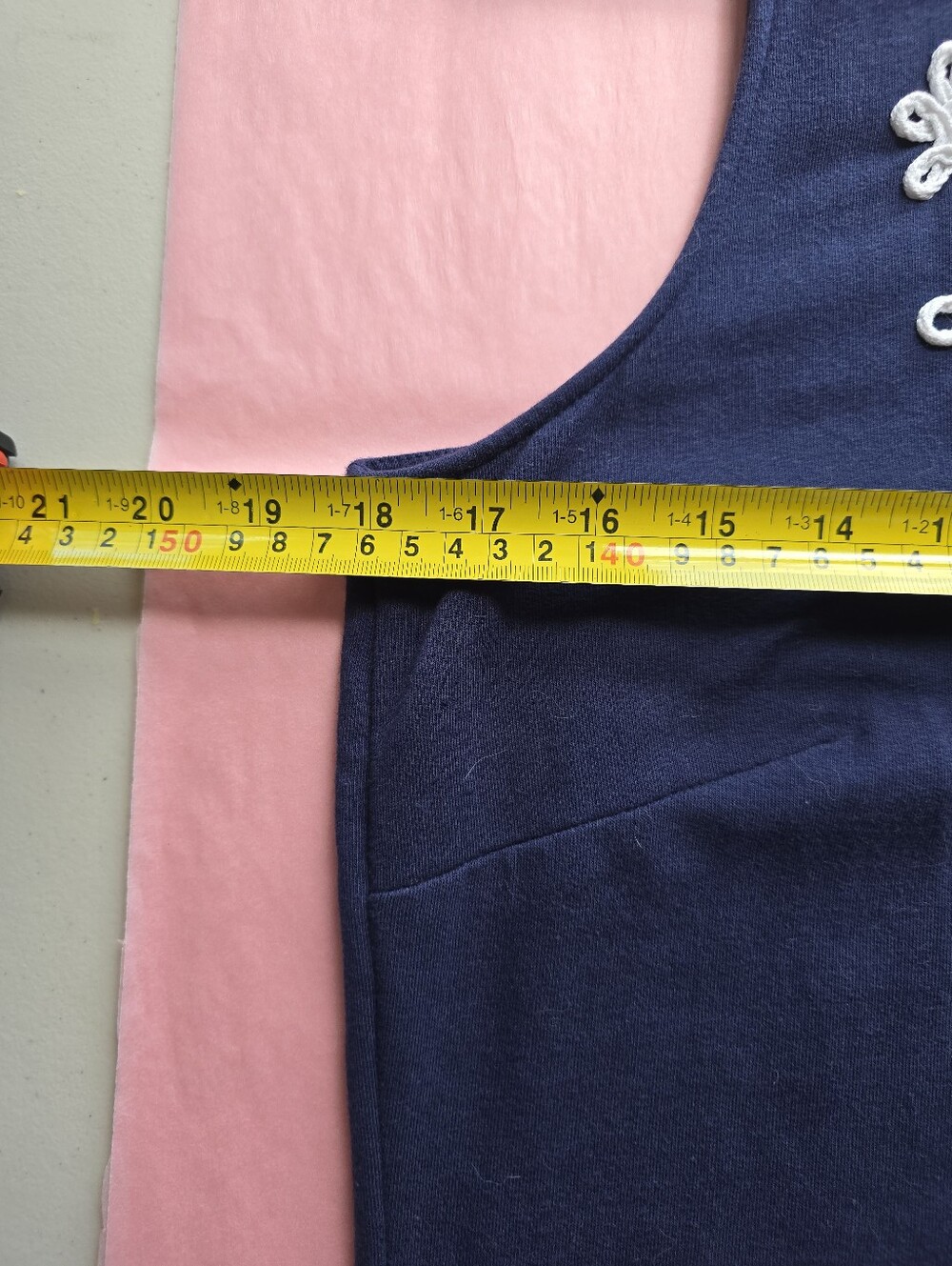 Lily Pulitzer Navy Blue Knit Sleeveless Dress L - Picture 6 of 8